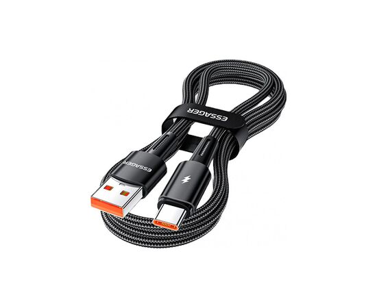 Дата кабель USB 2.0 AM to USB-C 2.0m 120W black Essager (EXC120-CGA01-P)