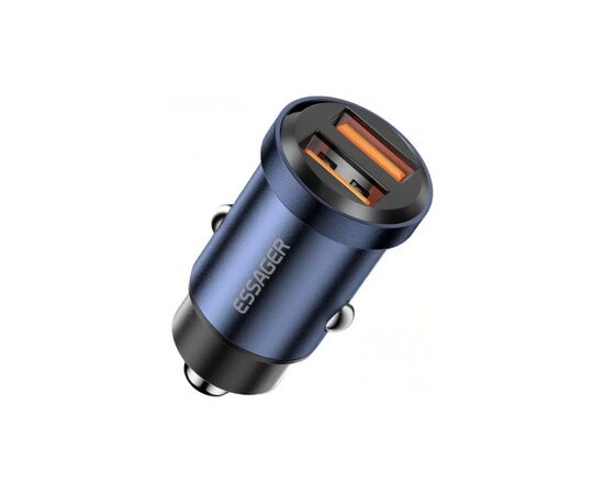 Зарядное устройство Essager 2xUSB 30W blue (ECC2A-TL03) Зарядное устройство Essager 2xUSB 30W blue (ECC2A-TL03)