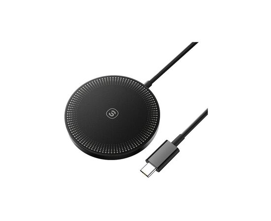 Зарядное устройство Essager 2-in-1 wireless charger 15W black (EWXCX-CF01-Z), изображение 2 Зарядное устройство Essager 2-in-1 wireless charger 15W black (EWXCX-CF01-Z), изображение 2