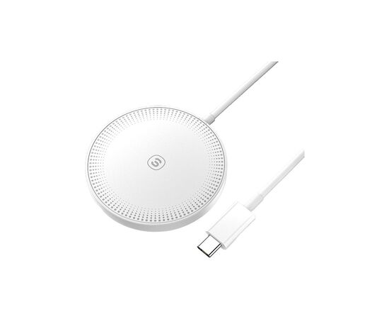 Зарядное устройство Essager 2-in-1 wireless charger 15W white (EWXCX-CF02-Z), изображение 2 Зарядное устройство Essager 2-in-1 wireless charger 15W white (EWXCX-CF02-Z), изображение 2