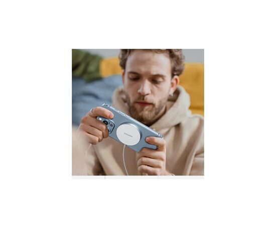 Зарядное устройство Essager 2-in-1 wireless charger 15W magnetic for phone and earphones (EWXCX-YT02-Z), изображение 5 Зарядное устройство Essager 2-in-1 wireless charger 15W magnetic for phone and earphones (EWXCX-YT02-Z), изображение 5