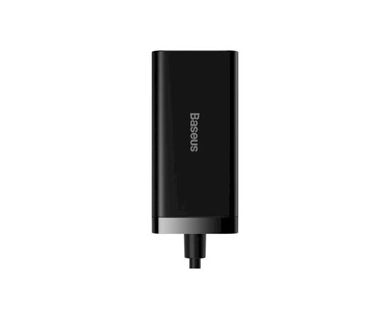 Зарядное устройство Baseus 2xUSB-C 100W + 2xUSB GaN black (CCGP000101), изображение 4