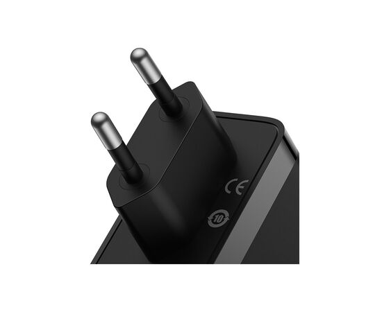 Зарядное устройство Baseus 2xUSB-C 140W + 1xUSB GaN + cable USB-C to USB-C black (CCGP100201), изображение 5