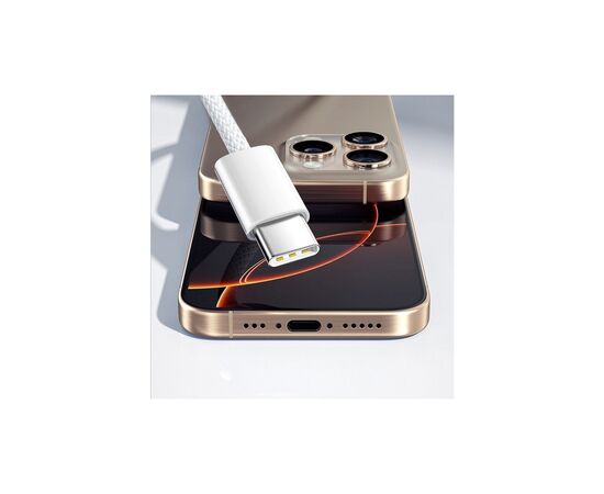 Зарядное устройство Essager USB-C PD20W + cable USB-C to USB-C white (EFJB02-JSTT2-T), изображение 2 Зарядное устройство Essager USB-C PD20W + cable USB-C to USB-C white (EFJB02-JSTT2-T), изображение 2