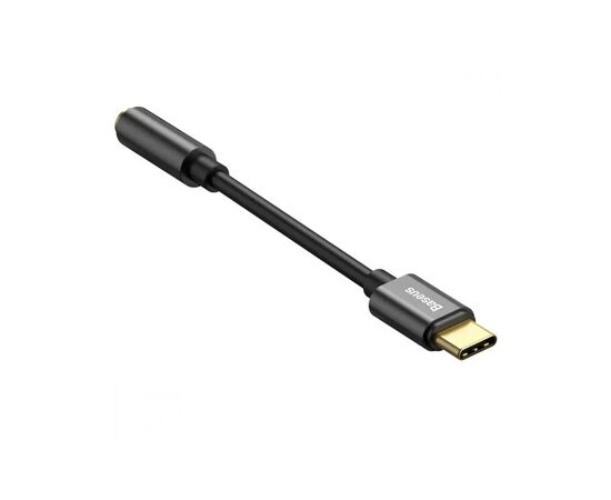 Переходник USB-C M to 3.5mm F 0.1m black Baseus (CATL54-01), изображение 3