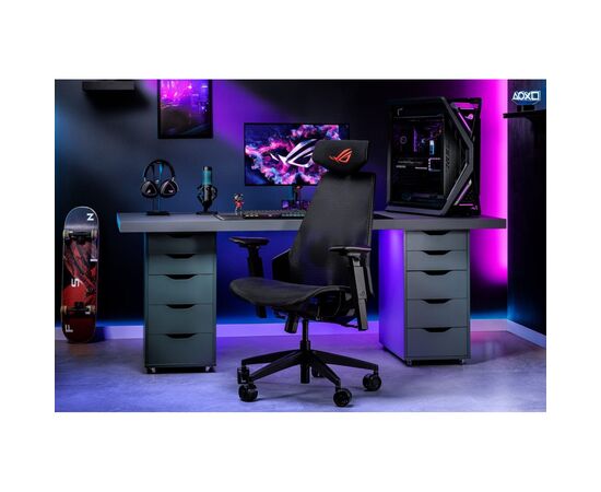 Кресло игровое ASUS SL400C ROG DESTRIER CORE Black (90GC01P0-MSG010), изображение 10