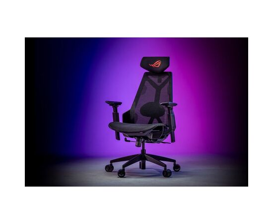 Кресло игровое ASUS SL400C ROG DESTRIER CORE Black (90GC01P0-MSG010), изображение 7