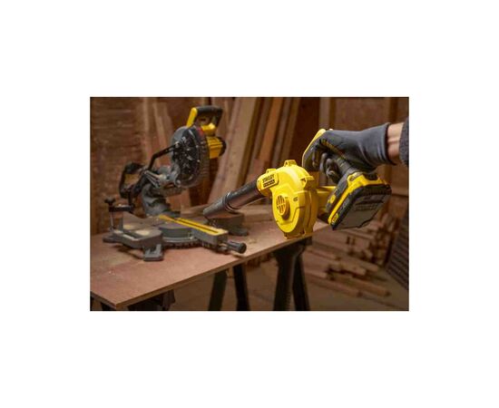 Повітродувка Stanley FATMAX V20, Li-Ion 18V, 80 м/с, (без АКБ та ЗП) (SFMCBL01B), зображення 9 Повітродувка Stanley FATMAX V20, Li-Ion 18V, 80 м/с, (без АКБ та ЗП) (SFMCBL01B), зображення 9