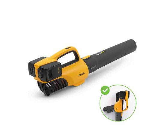 Воздуходувка Stiga BL300 40V (20V+20V), 42м/с, 2x4Ah (BL300eKit), изображение 6