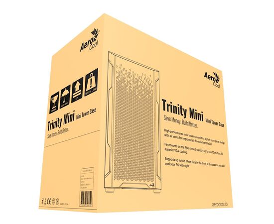 Корпус для ПК AeroCool Trinity Mini-G-BK-v2 (ACCS-PV32033.11), зображення 11