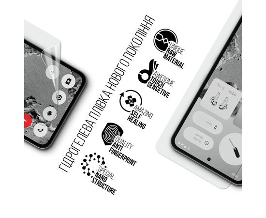 Пленка защитная Armorstandart hydrogel Nothing CMF Phone 2 Pro (ARM89348), изображение 2