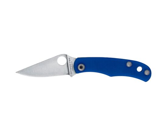 Ніж Spyderco Bug 12C27 G-10 Blue (C133GBLP)