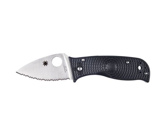 Ніж Spyderco Lil Temperance 3 Lightweight Serrated Black (C69SBK3)