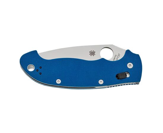 Ніж Spyderco Manix 2 XL CPM SPY27 G-10 Cobalt Blue (C95GPCBL2), зображення 3