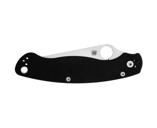 Ніж Spyderco Military 2 Serrated Black (C36GS2), зображення 3