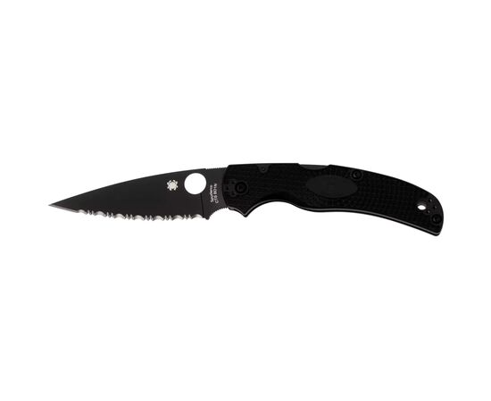 Ніж Spyderco Native Chief Lightweight BB Serrated FRN Black (C244SBBK)