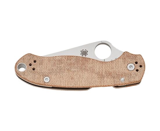 Ніж Spyderco Para 3 CPM Cru-Wear Micarta Brown (C223MPCW), зображення 3