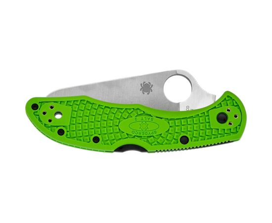 Ніж Spyderco Salt 2 Plainedge LC200N green (C88FPGR2), зображення 3