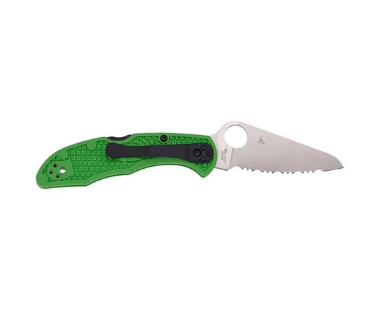 Ніж Spyderco Salt 2 LC200N green серрейтор (C88FSGR2), зображення 2