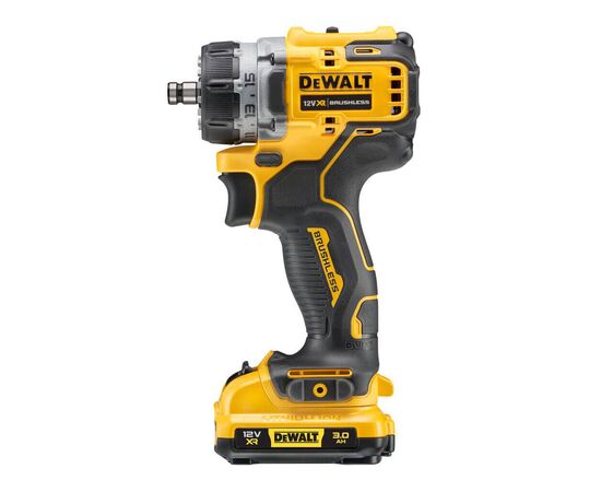 Шуруповерт DeWALT XR Li-Ion 12V, 2x3Ah, со сменными насадками, 57.5 Нм, 0-425/0-1500 об/мин, 0.7, TSTAK (DCD703L2T), изображение 6 Шуруповерт DeWALT XR Li-Ion 12V, 2x3Ah, со сменными насадками, 57.5 Нм, 0-425/0-1500 об/мин, 0.7, TSTAK (DCD703L2T), изображение 6