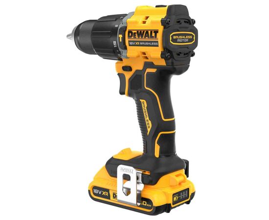 Шуруповерт DeWALT XR Li-Ion 18V 2x2Ah, 74 Нм, 0-450/0-1650 об/мин, 1.17 кг, TSTAK (DCD799D2T), изображение 4 Шуруповерт DeWALT XR Li-Ion 18V 2x2Ah, 74 Нм, 0-450/0-1650 об/мин, 1.17 кг, TSTAK (DCD799D2T), изображение 4