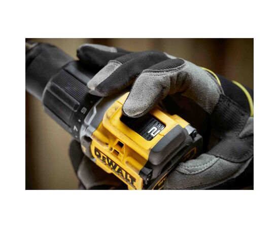 Шуруповерт DeWALT XR Li-Ion 18V 2x5Ah, 74 Нм, 0-450/0-1650 об/мин, 1.17 кг, TSTAK (DCD799P2T), изображение 7 Шуруповерт DeWALT XR Li-Ion 18V 2x5Ah, 74 Нм, 0-450/0-1650 об/мин, 1.17 кг, TSTAK (DCD799P2T), изображение 7