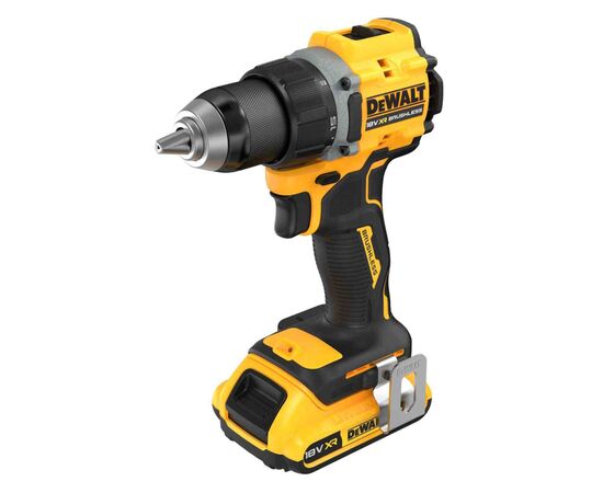 Шуруповерт DeWALT XR Li-Ion 18V, 2x2Ah, 74 Нм, 0-450/0-1650 об/мин, 1.12 кг, TSTAK (DCD794D2T), изображение 2 Шуруповерт DeWALT XR Li-Ion 18V, 2x2Ah, 74 Нм, 0-450/0-1650 об/мин, 1.12 кг, TSTAK (DCD794D2T), изображение 2