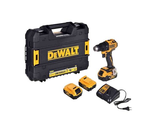 Шуруповерт DeWALT XR Li-Ion 18V, 3x5Ah, 65 Нм, 450-1650 об/мин, 1.1 кг, TSTAK, TSTAK (DCD708P3T) Шуруповерт DeWALT XR Li-Ion 18V, 3x5Ah, 65 Нм, 450-1650 об/мин, 1.1 кг, TSTAK, TSTAK (DCD708P3T)