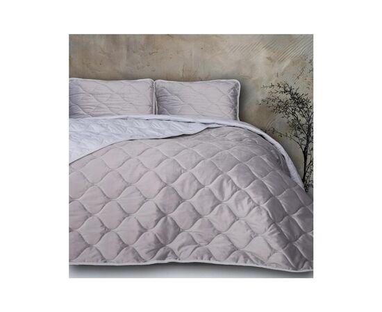 Покривало MirSon №5051 Velor charm Light gray 150х210 см (2200008376833), зображення 4