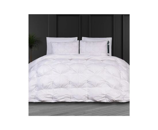 Одеяло MirSon Набор №10001 Imperial Brilliance Одеяло зимнее Евро 200х220 Гусиный пух + Две подушки 50х70 (2200010810707)