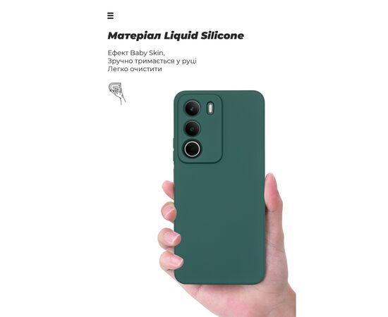 Чохол до мобільного телефона Armorstandart ICON Realme C71 4G Camera cover Dark Green (ARM87434), зображення 7