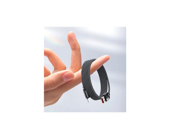Дата кабель USB 2.0 AM to USB-C 1.0m 7A black Essager (EXCT-TD01-P), изображение 9