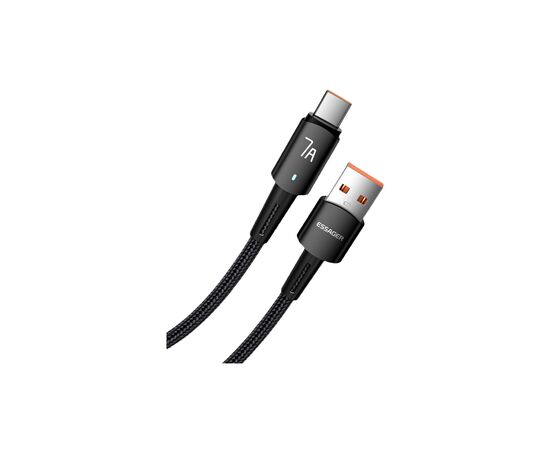 Дата кабель USB 2.0 AM to USB-C 2.0m 100W black Essager (EXC7A-CGA01-P)