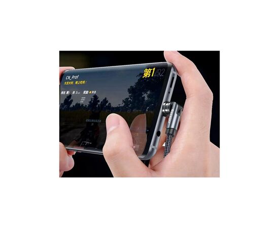 Дата кабель USB 2.0 AM to Micro 5P 1.0m magnetic black Essager (EXCCXM-WC0G), изображение 6