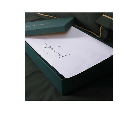Постільна білизна MirSon Сатин Imperial Satin Emerald 160х220 полуторний Євро (2200008576226), зображення 10