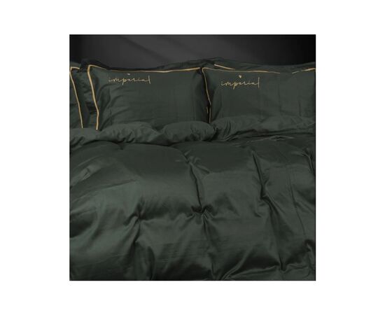 Постільна білизна MirSon Сатин Imperial Satin Emerald 175х210 двоспальний (2200008576240), зображення 2