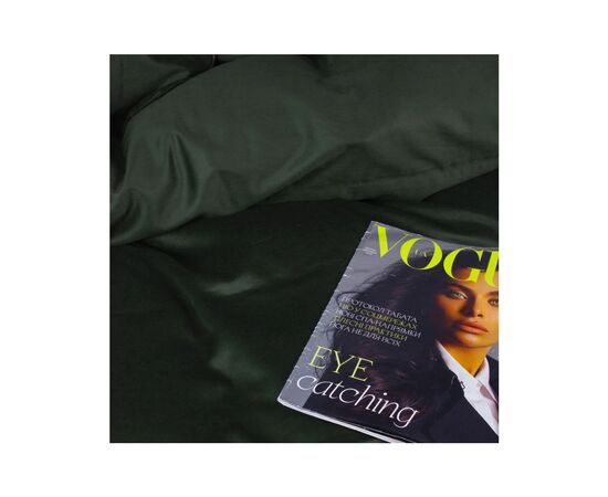 Постільна білизна MirSon Сатин Imperial Satin Emerald 220х240 King Size (2200008576233), зображення 4