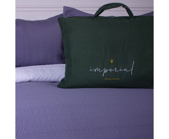 Покривало MirSon набір Imperial Grey Line покривало 150х210 см + наволочки 50х70 см х 2 шт (2200007178049), зображення 9