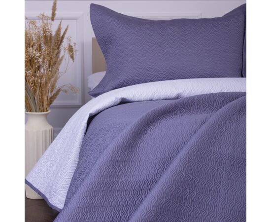 Покривало MirSon набір Imperial Grey Line покривало 180х210 см + наволочки 50х70 см х 2 шт (2200007178056), зображення 6