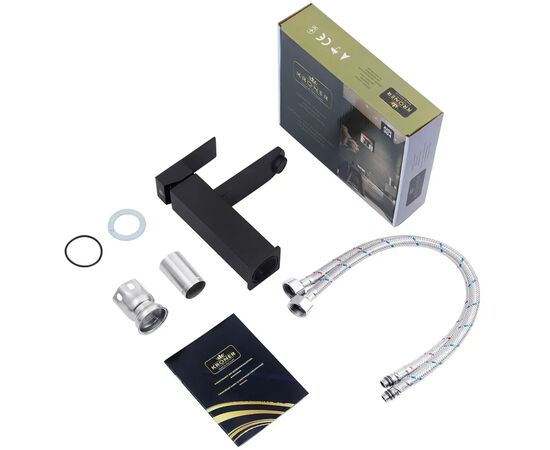 Смеситель Kroner Edelstahl Kubus-SCH010 + змішувач Edelstahl Kubus-SCH060 (CVS30160), изображение 10