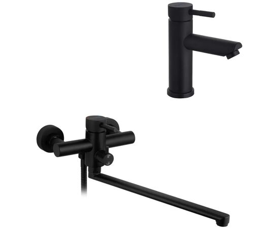 Смеситель Kroner Edelstahl Klassisch-SCH070 + змішувач Edelstahl Klassisch-SCH010 (CVS30149)