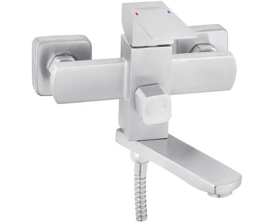 Смеситель Kroner Edelstahl Kubus-ESG010 + змішувач Edelstahl Kubus-ESG060 (CVS30150), изображение 5