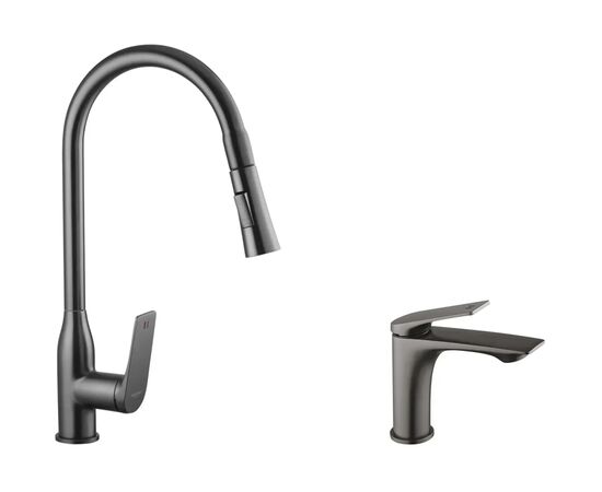 Смеситель Kroner Graz-GRP030-T + змішувач Graz-GRP010 (CVS30148)