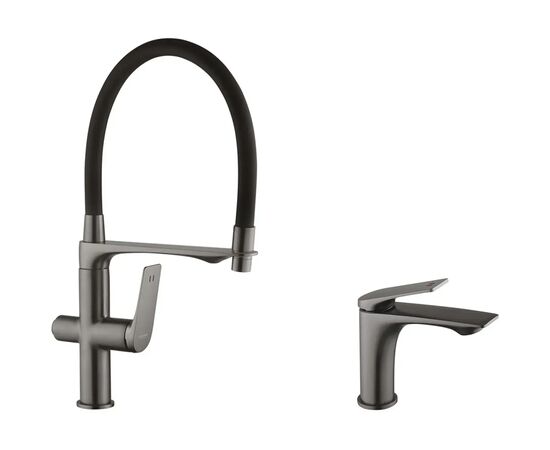 Смеситель Kroner Graz-GRP03815 + змішувач Graz-GRP010 (CVS30147)