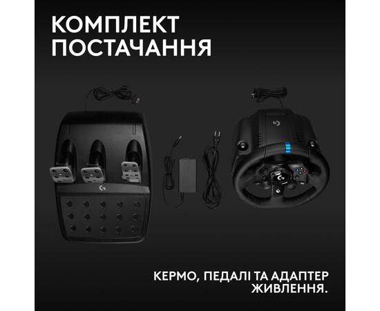 Руль Logitech G923 Racing Wheel and Pedals for Xbox One and PC Black (941-000158), изображение 10