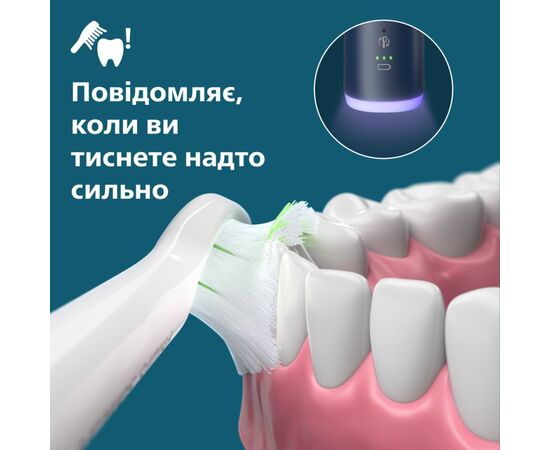 Електрична зубна щітка Philips HX7403/05, зображення 5