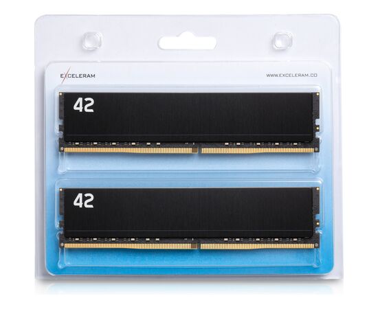 Модуль памяти для компьютера DDR4 32GB (2x16GB) 3200 MHz 42-Series eXceleram (E-42-002D-32), изображение 4