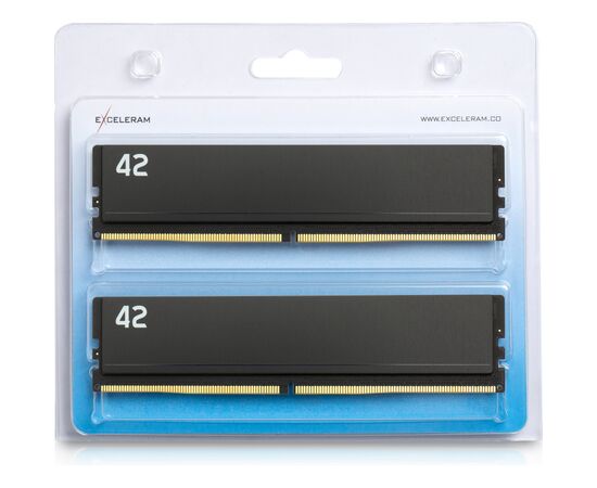 Модуль пам'яті для комп'ютера DDR5 64GB (2x32GB) 5200 MHz 42-Series eXceleram (E-42-005D-64), зображення 4
