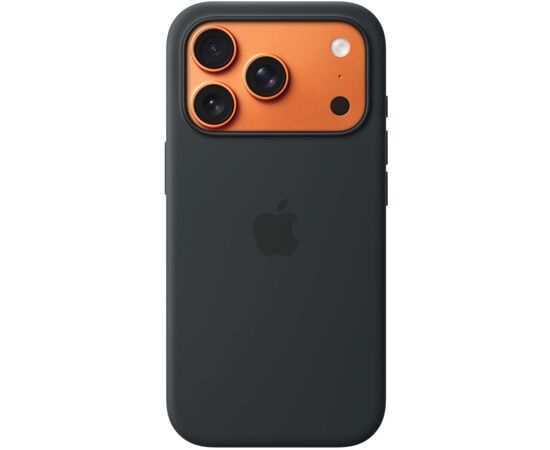 Чехол для мобильного телефона Apple iPhone 17 Pro Silicone with MagSafe Black Model A3559 (MGFK4ZM/A), изображение 3