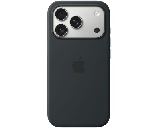 Чехол для мобильного телефона Apple iPhone 17 Pro Silicone with MagSafe Black Model A3559 (MGFK4ZM/A)